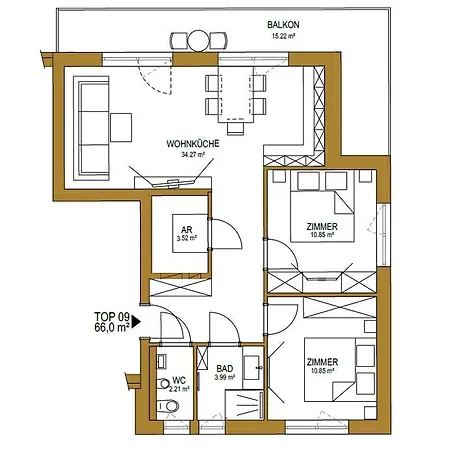 Franz Johann Aparts - 150m To Slopes Apartmán