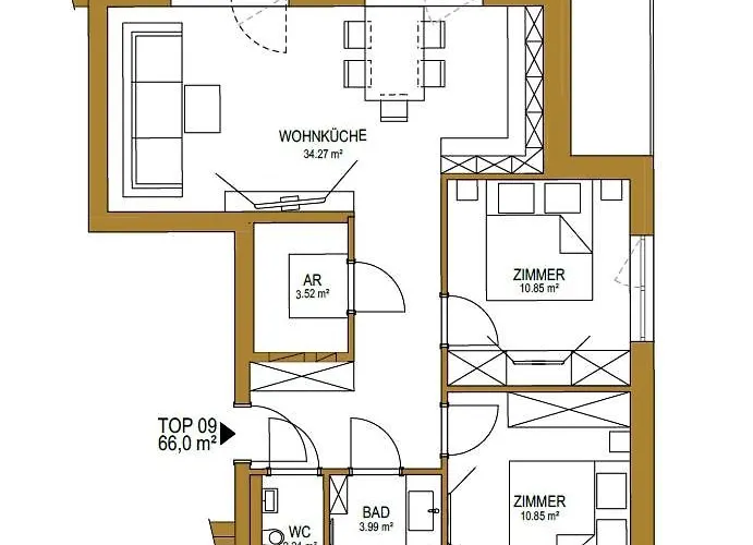 Franz Johann Aparts - 150m To Slopes Appartement